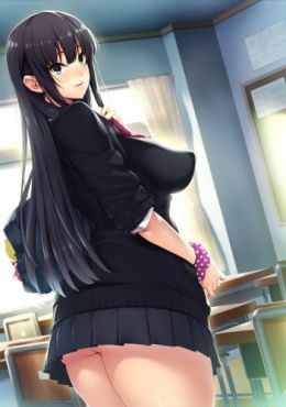 Kyonyuu JK ga Ojisan Chinpo to Jupojupo Iyarashii Sex Shitemasu